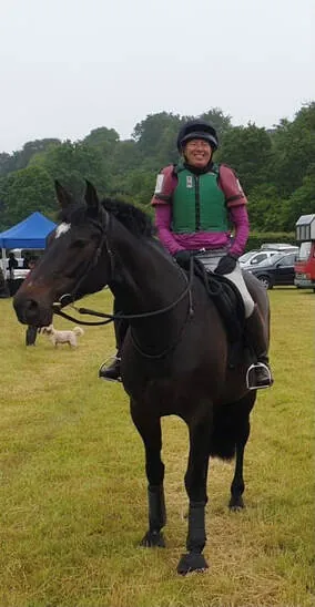 Dotti and Sarah at the Faccombe Fun Ride